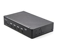 StarTech Conmutador KVM SV431HU34K6 - 4 puertos HDMI 2.0, 4K 60Hz HDR, USB 3.0/2.0, audio