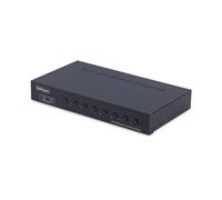 StarTech.com Switch KVM de 8 Puertos HDMI 4K 60Hz - Conmutador KVM HDMI 2.0 con Kit 1U para Rack - TAA