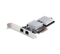 STARTECH Tarjeta Adaptadora De Red PCIe 2 Puertos 10Gbps, Negra