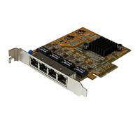 Startech Tarjeta Red Ethernet Gigabit 4 Puertos One Size Yellow