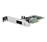 StarTech Tarjeta de Red PCI Express Gigabit Ethernet SC Multimodo 550m | Compatible con IEEE 802.3z 1000Base-SX, Etiquetado VLAN 802.1Q, Soporte de perfil bajo y altura media