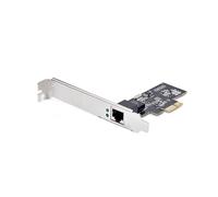 StarTech Tarjeta de Red PCIe 2,5Gbps 1 Puerto I225-V (PR12GI-NETWORK-CARD) | Multigigabit sobre cableado Cat5e/Cat6, Compatible con NBASE-T 802.3bz, PCI Express 2.0 x1