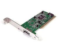 STARTECH Tarjeta PCI 1 SATA + 1 E-SATA Perfil BAJO
