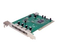 STARTECH TARJETA PCI USB 2.0 7 PUERTOS 4 EXTERNOS Y 3 INTERNOS PCIUSB7