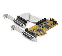 StarTech Tarjeta PCI Express PEX8S1050LP - 8 puertos RS-232 (UART 16C1050) perfil bajo y completo