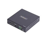 StarTech Transmisor KVM HDMI por IP Serie IH2006 4K 60Hz sin Controladores | Extiende HDMI y USB por red TCP/IP, RS232 de tres hilos y paso de audio de 3, 5mm