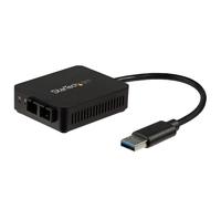 Startech Adaptador Usb A Fibra Óptica One Size Black