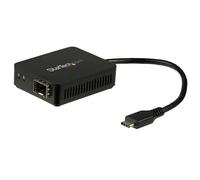 Startech US1GC30SFP Adaptador USB-C a SFP Abierto