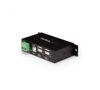 StarTech.com Hub Industrial de 4 Puertos USB 2.0 con Protección Antiestática ESD