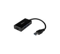 ADAPTADOR RED ETHERNET GIGABIT USB 3.0 CON HUB 2X U SB USB31000S2H