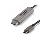 StarTech.com Cable 2m USB C a HDMI 4K de 60Hz con HDR10 - Adaptador de Vídeo USB Tipo C a HDMI 2.0b Ultra HD 4K - Convertidor