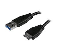 StarTech.com Cable micro USB 3.0 delgado de 15cm
