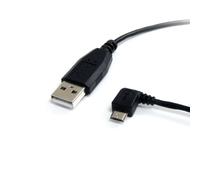 StarTech UUSBHAUB3LA - Cable Micro USB de 90 cm Acodado - Angular