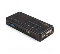 Startech Kit Kvm 4 Puertos Vga Audio One Size Black