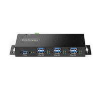 Startechcom 5 gr7Aindrm Hub Usb 7 Puertos USB 3.2 Gen 2 Type A con Battery Charging 1.2, Montaje Pared/Sobremesa/Riel DIN
