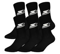 STARTER 6 pack Crew Socks - Black - 39/42