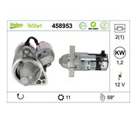 Starter Anlasser 12 V 1,2 kW VALEO 11 Dientes para u.a. MAZDA CX-5