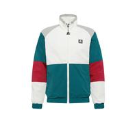 STARTER BLACK LABEL Color Block Jacket Chaqueta de Calentamiento, Retro Grn/Wht/Brick Rd/Gry, XXL para Hombre