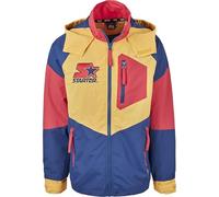 Starter Black Label Hombre Starter Multicolored Logo Jacket chaqueta Not Applicable, rojo/azul/amarillo, S