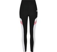 STARTER BLACK LABEL Leggings Deportivos de Cintura Alta para Mujer Pantalones de Yoga, Blk/Wht/Pnkgrpfrt, XL