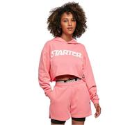 Urban Classics Ladies Starter Cropped Hoody Pinkgrapefruit Talla: M | Sudaderas con capucha Outlet | Mujer | Rosa