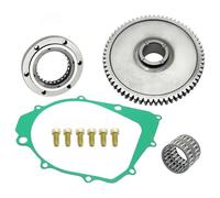 Starter Clutch Junta de cojinete de engranaje unidireccional de embrague de arranque MATI, compatible con Warrior 350, Big Bear 350, Kodiak 400, Moto-4 350 Kit de embrague de arranque unidireccional