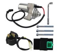 Starter Motor/Arranque Motor Arranque 3 Pernos Relé Solenoide CDI para 50 70 90 100 110 125 CC ATV para Motos para Go Karts Pit Bike para Quad 4 Ruedas para Taotao Arrancador