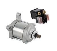 Starter Motor/Arranque Motor De Arranque 31200-MKE-A71 35851-MKE-A11 Y Relé De Solenoide para Motocicleta CRF450R para CRF450RX 2019-2023, Piezas De Motor De Motos Arrancador