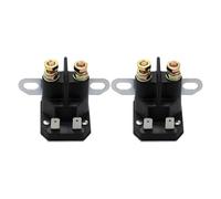 Starter Motor/Arranque Solenoide Relé Arranque 1/2 para 862-1211-211-16 AM138068 725-04439 Reemplazo para John para Deere para MTD para Cub para Tractor Césped Cadet Arrancador(2piece)