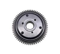 Starter Motor Conjunto Engranaje Embrague Arranque para Scooter Ciclomotor 4 Tiempos para GY6 125 CC 150 CC 152QMI 157QMJ ATV Go-Kart Scooter Arranque Motor