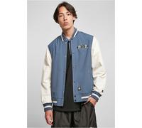 Starter Nailon College Chaqueta Impreso en la Espalda Ee.uu. America Classic