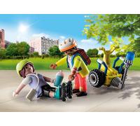 Starter Pack Rescate con Balance Racer de Playmobil