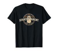 Starter Parent Fed Daily Vintage Sourdough Baker Badge Art Camiseta
