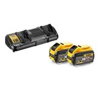 Starter-Set DCB132X2, Cargador negro/Amarillo