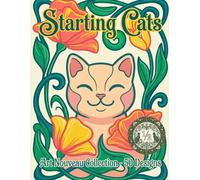 Starting Cats: Art Nouveau Collection - 50 Designs