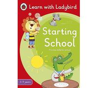 Starting School: A Learn with Ladybird Activity Book (3-5 years): Ideal for home learning (EYFS)