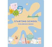 Starting school coloring book
