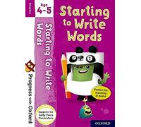 Starting to Write Words (Progress with Oxford)