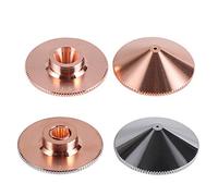 Startnow Boquilla de corte láser para Raytools Empower Head D32mm Boquilla láser de fibra doble capa 1.0 1.2 1.5mm (S32-A-15-D 1 unidad, calibre 2.0 mm)