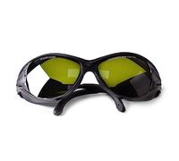 STARTNOW Gafas de seguridad láser de 1064 nm para grabado láser, protección ocular, OD6+, escudo protector Galsses (Negro-(IL-OD6+))