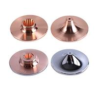Startnow S32-B Boquillas láser Dia 32mm Raytools Cromado Doble Capa Para Grabado Fibra Corte Cabeza Boquilla de Corte Laser (S32-B-15-D 1 PCS, 1.5)