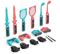 STARTRC GAMES Switch 2 Sports Accessories Bundle for Nintendo Switch 2,14 in 1 Family Party Pack Games Accessories Set for Nintendo Switch 2 Sports Games