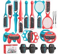 STARTRC GAMES Switch 2 Sports Accessories Bundle for Nintendo Switch 2,18 in 1 Family Party Pack Games Accessories Set for Nintendo Switch 2 Sports Games