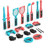 STARTRC GAMES Switch 2 Sports Accessories Bundle for Nintendo Switch 2,18 in 1 Family Party Pack Games Accessories Set for Nintendo Switch 2 Sports Games