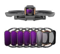 STARTRC Kit de Filtro avata 2 ND, 6 Paquetes de Filtro de Lente de Cámara de Densidad Neutra UV ND8 ND16 ND32 ND64 ND256 Compatible con dji avata 2