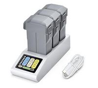 STARTRC Mini 5 Pro Cargador de batería con pantalla, compatible con carga rápida/carga simultánea