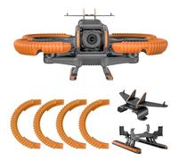 STARTRC Paquete de accesorios 3-en-1 Avata 2, protector de hélices, cola y tren de aterrizaje para la protección del dron para DJI Avata 2 fly more combo (no incluye el dron)
