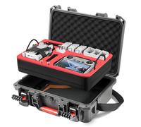 STARTRC PHOTO Funda Mini 4 Pro de doble capa, impermeable, resistente a los golpes, para DJI Mini 4 Pro/Mini 3/Mini 3 Pro, para DJI RC 2/RC-N2, cargador de batería