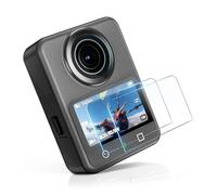 STARTRC PHOTO Protector de pantalla para accesorios de cámara para DJI Osmo 360, película de vidrio templado Ultra HD para cámara Osmo 360, película protectora antiarañazos 9H, paquete de 2