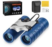 Starvortex Prismaticos Niños, 8X21 Binoculares para Niños, HD Prismaticos Largo Alcance, Portátil Prismaticos Disfraz,Impermeable Prismáticos Juguete,Manualidades Regalo Niña Niño 3-10 Añoscumplea